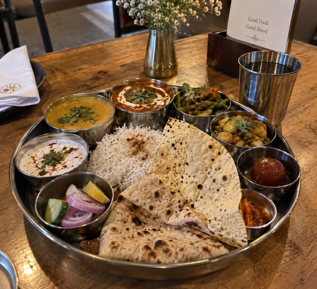 small portions of food