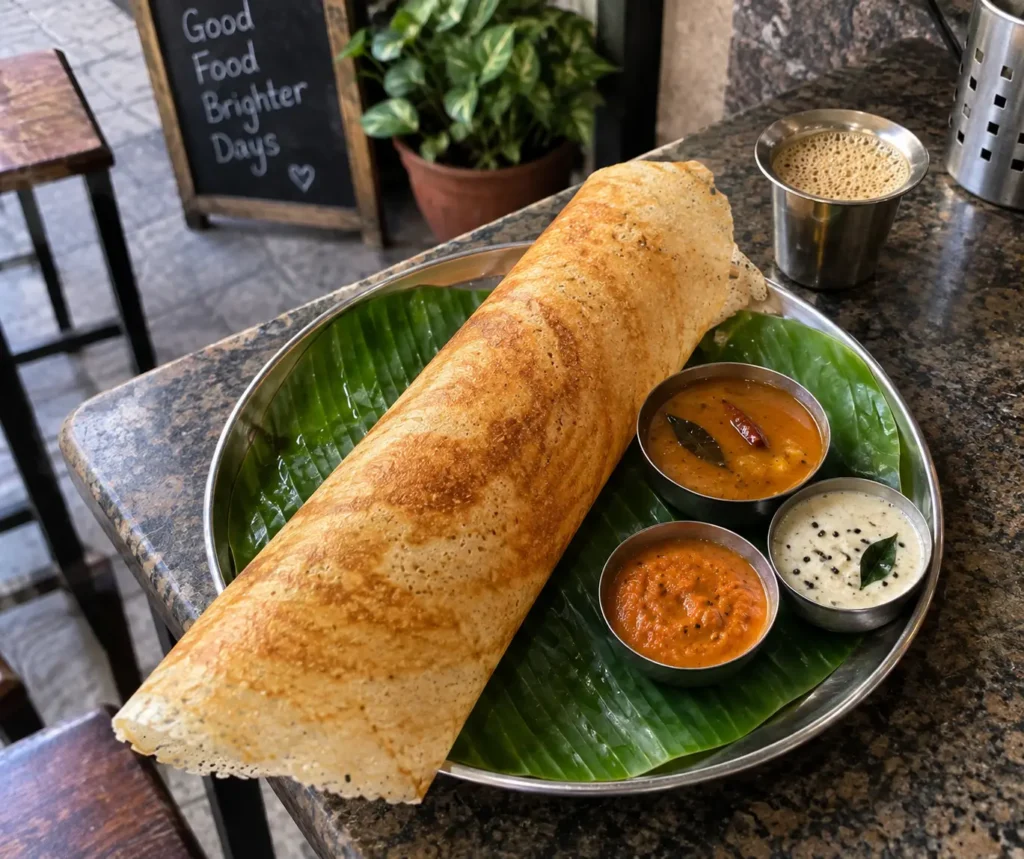 Masala dosa and other common fillings